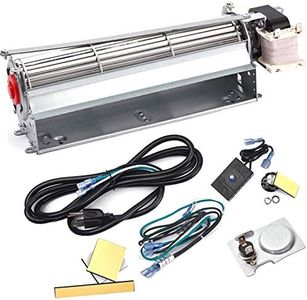 Criditpid GFK4 GFK4A GFK4B FK4 Replacement Fireplace Blower Fan Kit for Heatilator Majestic Temco Lennox Fireplaces, Rotom HB-RB74K, R7-RB74K