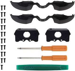 EMSea Replacement LB RB Triggers Bumper Buttons with T8 T6 Screwdriver Repair Parts Kit Compatible with Xbox One Elite Controller [Video Game]