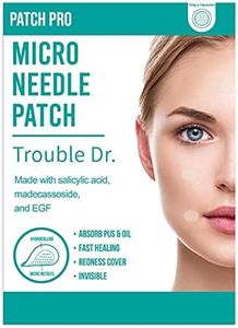 PATCH PRO MICRO NEEDLE PATCH Trouble Dr. 18 pcs., microdart acne pimple patch, absorbing hydrocolloid with microneedle for pimple dots, acne treatment, invisible acne spot patches, all skin types