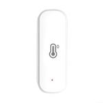 Tuya Intelligent Zigbee Temperature and Humidity Detector, Indoor Wireless Temp and Humidity Sensor, Digital Thermometer, APP Control