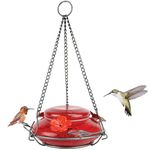 Nature's Way Bird Products MHF4 Modern Top Fill Hummingbird Feeder, 18 Ounce Capacity, Red
