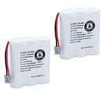BAOBIAN BT-905 Rechargeable Cordless Handset Phone Battery Compatible with for BT905 BT-800 BBTY0663001 BT-1006 BBTY-0444001 BP-800 BP-905 3.6v 600mAh Ni-CD(Pack of 2)