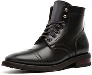 Thursday Boot Company Captain Men's Lace-up Boot, Black, 10.5