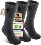 Heat equation Alpaca Socks for Men 