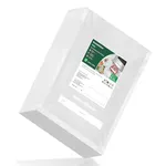 Bonsenkitchen 100 Bags 15 x 25 cm Vacuum Food Sealer Bags Embossed Food Preserving Sous Vide for Food Saver, Commercial Grade Textured Food Vacuum Sealer Bag, VB3204