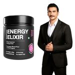 Bold Care Energy Elixir - Quickly Boosts Energy Level and Stamina, Ashwagandha & L-Arginine, Delicious Mixed Berry Flavour - 30 Servings - 300g