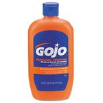 Gojo Natural Orange Hand Cleaner Grease-removing with Pumice Particles and Aloe 414ml Ref N07150