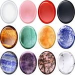 12 Pieces Worry Stones for Anxiety 