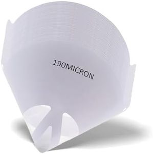 TILSWALL Paint Strainer 50pcs Paint Filters with 190 Micron Filters for Sprayer Gun