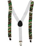 Mytoptrendz® Braces Suspender Camouflage Adjustable Y Belt Fancy Dress Camouflage Braces Suspender