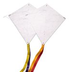 CIM Single line kites - DIY Eddy 50 - do it yourself set - 19x17 inch - incl. kite line and kite tails