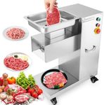 Meat Cutter Commercial 1102lb/hr Stainless Steel (Equipment + Blades, 8mm blade)