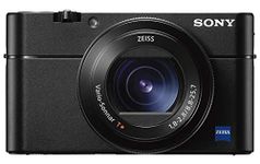 Sony DSCRX100M5A/B RX100VA 20.1MP Digital Camera: RX100 V Cyber-shot Camera with Hybrid 0.05 AF, 24fps Shooting Speed & Wide 315 Phase Detection-Black