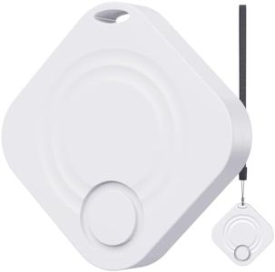 Key Finder Tracker Devices - Bluetooth Item Finders Compatible with Apple Find My (IOS Only 14.5+), IP67 Waterproof GPS Trackers Tag for Wallets, Car, Suitcases, Luggages, Bags, Replaceable Battery