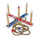 Ring Toss Game For adults & kids- Outdoor Yard Games & Lawn games | Giant Outdoor Toys - Backyard games-Board Games for family | For Parties, Carnivals & Picnics| 6 Ropes