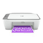 HP DeskJet 2755e All-in-One Printer with 3 Months Free Ink Through HP Plus (26K67A)