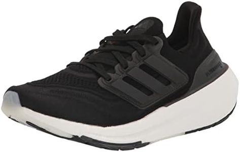 adidas Men’s Ultraboost Light Running Shoes (Ultraboost 23) Black/Black/Crystal White 13