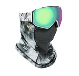 Anon M4 Toric Snow Goggles + Bonus Lens + MFI® Face Mask - Low Bridge Fit (Frame: Tilt Shift, Lens: Perceive Variable Green, Spare Lens: Cloudy Pink)