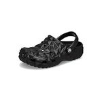 Crocs 209563-001-M13 Classic Geometric Clog Black Black