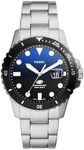 Fossil Fossil Blue Dive Silver Analog Watch FS6038