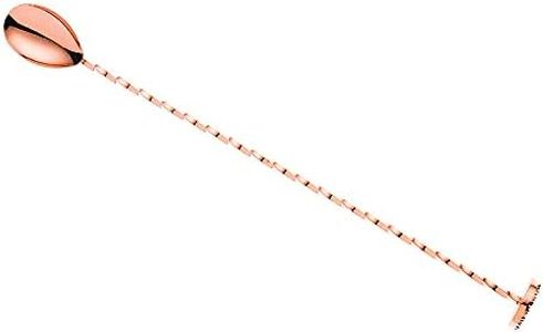 Barfly M37018CP Muddle Bar Spoon, Muddler 11 13/16 inch (30.0 Cm), Copper