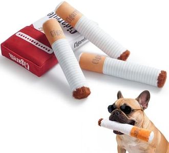 Nocciola Funny Big Dog Toys for Large Meidum Dogs, Squeaky Entertainment Stuffed Toys for Boredom, Anxiety Relief, Mentally Stimulating, Plush Dog Toys to Keep Busy and Occupied