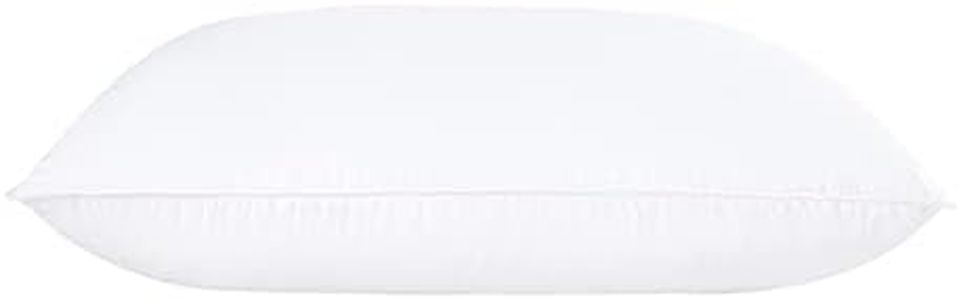 COZY ONE Premium Down Surround Pillows with 600 Fill Power Down Filling, Firm Support for All Sleeping Positions, Standard Size, 20x26 Inch, 1 Pack