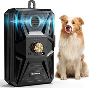 Anti Barking Device, 3 Adjustable Frequency Ultrasonic Dog Barking Deterrent Devices Pet Gentle Anti Barking Device Sonic Bark Control Device Stop Dog Barking Device Indoor Outdoor for Dogs Anti Bark