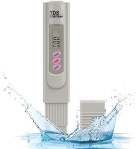 Flintronic Water Quality Test TDS Meter, +/- 2% Reading Accuracy, TDS/Temp 2 in 1 Water Testers, for Household Drinking Water, Pool, Hydroponics, Aquarium