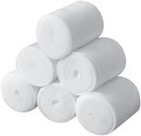 Nuanchu 6 Rolls Cast Padding Soft Individual Pack Padding Use with Plaster Cloth Gauze Bandage for Halloween Wrap Bandage Art Projects, Body Casts, Mask Making, Hobby Craft (2 Inch X 8.8 ft)