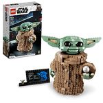 Lego Star Wars: The Mandalorian The Child 75318 Building Kit; Collectible Buildable Toy Model for Ages 10+, New 2020 (1,073 Pieces),Multicolor