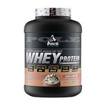 Pole Nutrition 100% Whey Protein Powder | Muscle Building and Recovery Café Frappe Flavor 5 lbs 2268g 76 Servings