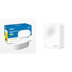 TP-Link Tapo T300 Smart Water Leak Sensor with Dripping Detection, Up to 90 dB Alarm with one-Touch, combos
