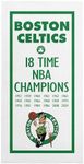 Northwest NBA Boston Celtics NBA Champions 2024 Beach Towel, 30" x 60", Lucky