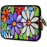 Amzer 7.75" Designer Neoprene Sleeve Case Cover Pouch for Tablet, eBook and Netbook-Summer Garden (AMZ5206077)