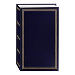 Pioneer Photo Albums STC-504 Navy Blue Photo Album, 504 Pockets 4"x6"