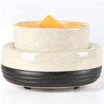 Tepaken Ceramic Candle Wax Warmer Wax Melt Warmer Wax Melter for Scented Wax, Yankee Jar Candles or Oil Candle Wax Burner Gifts for Home Office Decor Women as Gifts for Mom Grandma Women Girls