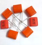 CKE 1.5 uF 400V (155J/400V) Non Polarised Polyester Film capacitor (Pack of 10 pcs)