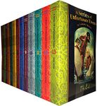 A Series Of Unfortunate Events Lemony Snicket 13 Books Collection Pack Set RRP: £77.87 ((Includes The Bad Beginning, The Reptile Room, The Wide Window, The Miserable Mill, The Austere Academy, The Grim Grotto, The Penultimate Peril, The End)