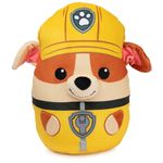 Paw Patrol GUND Rubble Squish Plush, Official Toy from the Hit Cartoon, Squishy Stuffed Animal for Ages 1 and Up, 30.48cm