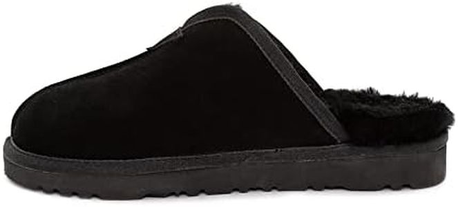 Ozwear Ugg Mens Modern Slipper, Black, 10-11 US