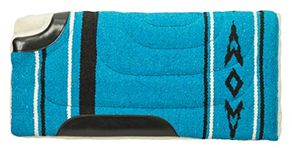 Weaver Leather 35-1665-BL Synthetic Canvas Work Saddle Pad - Fleece Liner