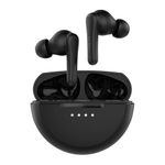 Belkin SoundForm Rhythm True Wireless Earbuds with Built-in Microphone, USB-C Fast Charging, 28H Battery Life, IPX5 Water Resistance - Bluetooth Earbuds for iPhone, iPad, Galaxy, Pixel & More - Black