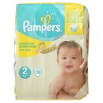 Pampers Premium Protection Size 2, 31 Nappies