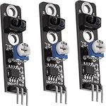 AZDelivery 3 x KY-033 Line Follower TCRT5000 Line Tracking Sensor Module compatible with Arduino Including E-Book!