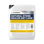 Natural Stone Sealer Wet Look - Protect & Seal with a Satin Sheen (5 Litre)
