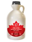 47° North Single Source Canadian Organic Maple Syrup Grade A Dark Robust 1000ml (1x1000ml)