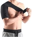 Duomi Adjustable Neoprene Right Shoulder Support Strap Arthritis Gym Sports Brace Pain Relief Injury Prevention [One Size]