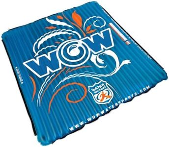 WOW Sports World of Watersports Water Walkway 6 x 6 Feet Blue Inflatable Walkway, 14-2080