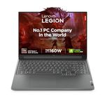 Lenovo Legion Slim 5 AI Powered AMD Ryzen 7 7840HS 16" (40.64cm) WQXGA IPS 165Hz 300Nits Gaming Laptop (16GB/1TB SSD/Win11/Office/NVIDIA RTX 4060 8GB/Alexa/3 Month Game Pass/Grey/2.4Kg), 82Y9009JIN